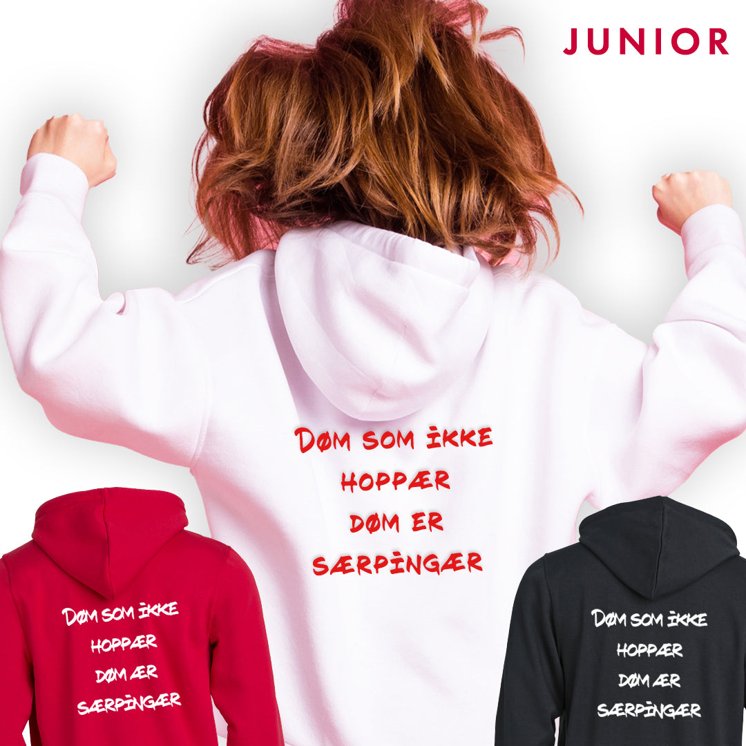 Hoppær Junior hettegenser - flere farger