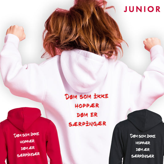 Hoppær Junior hettegenser - flere farger